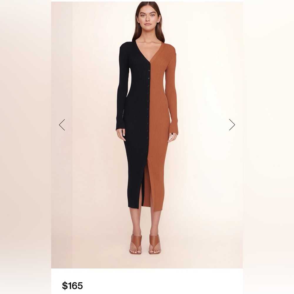 STAUD Shoko sweater/cardigan  dress
